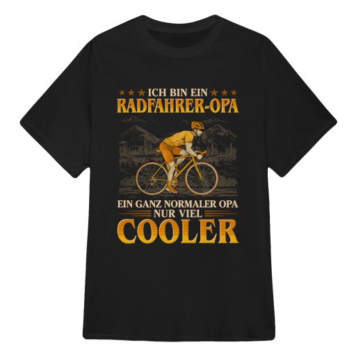 Ich Bin Ein Radfahrer-Opa Ein Ganz Normaler Opa Nur Viel Cooler